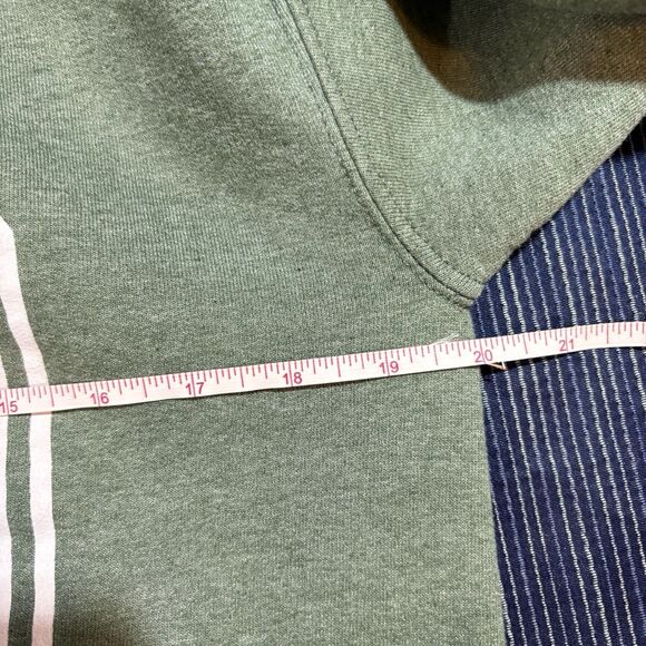 Gildan Ohio Sweatshirt Womens S Green Crewneck College Pullover Minimalist - Picture 5 of 7